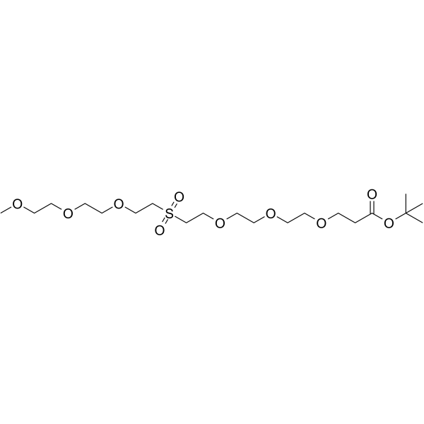 m-PEG3-Sulfone-PEG3-Boc 2055041-00-2
